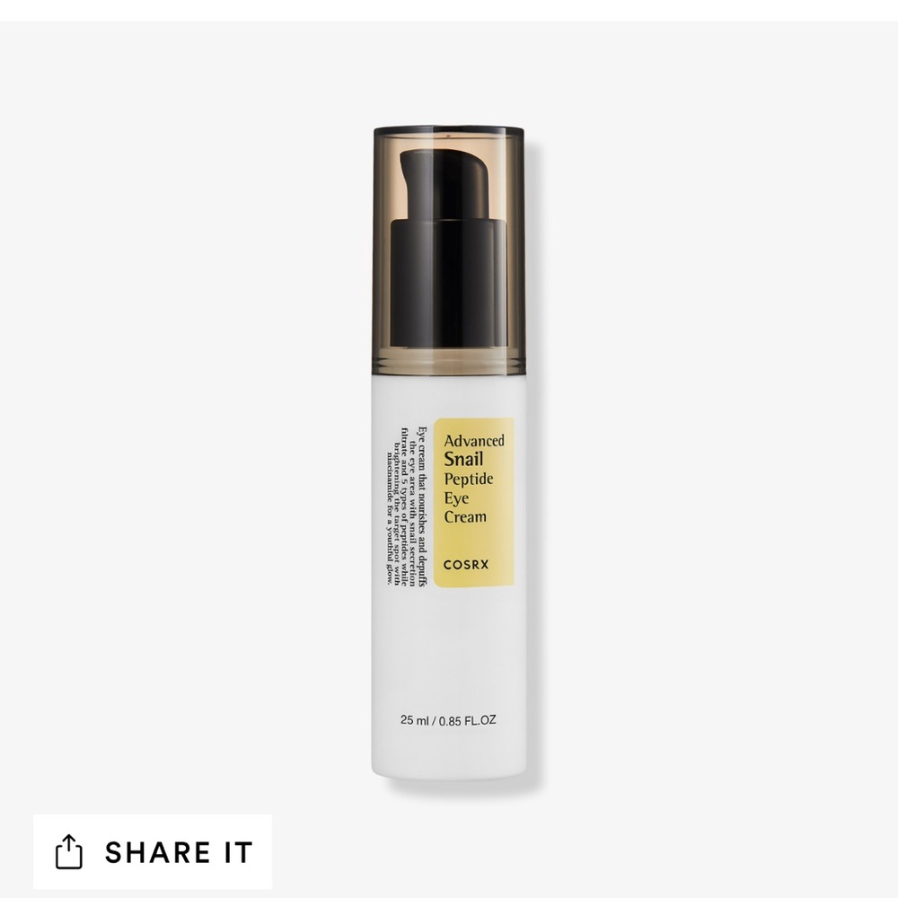 Cosrx advanced snail peptide eye cream